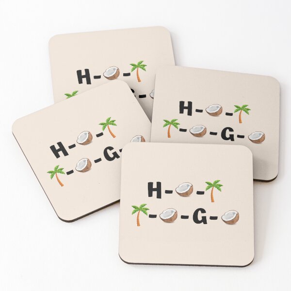 Item preview, Kamala Coconut Tree Hot To Go designed and sold by Caring Hearts.