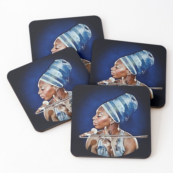 Item preview, Nina Simone - Oil Painting designed and sold by deusrex007.