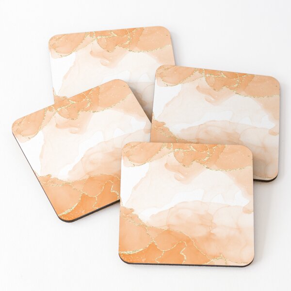Item preview, Orange Wave Abstract Vibrant Modern Art designed and sold by onesarcastic.