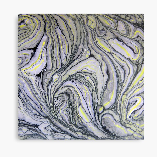 Fluid Motion Metal Print