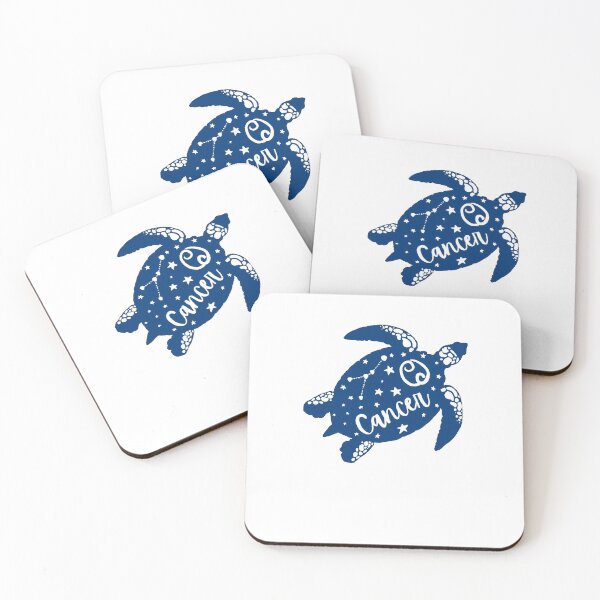 Item preview, Cancer Cosmic Sea Turtle Zodiac Sign designed and sold by Bluesky626.