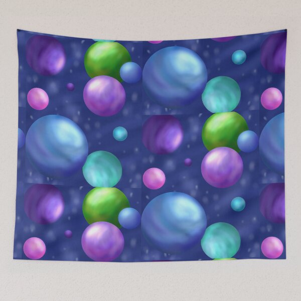 Item preview, Airbrushed Planets Pattern designed and sold by A-inProgress.