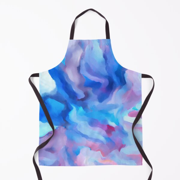 Item preview, Whispers of Blue & Pink Abstract Art designed and sold by Fantacaroo Designs.