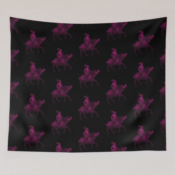Item preview, Titian / Equestrian Portrait of Charles V / Emperor Charles V on Horseback / Charles V at Mühlberg / Black and PurplishPink designed and sold by pelagio.