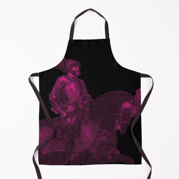 Item preview, Titian / Equestrian Portrait of Charles V / Emperor Charles V on Horseback / Charles V at Mühlberg / Black and PurplishPink designed and sold by pelagio.