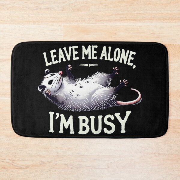 Item preview, Leave Me Alone, I'm Busy (white text) designed and sold by OlivDesignsCo.