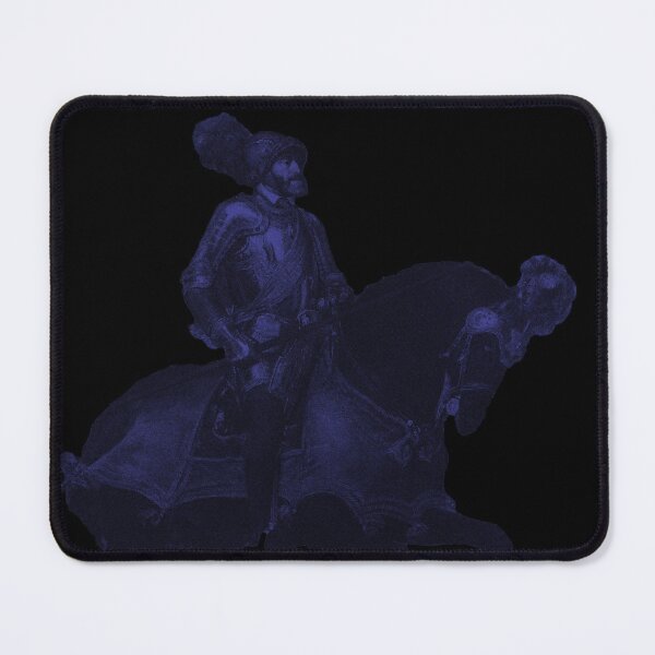 Item preview, Titian / Equestrian Portrait of Charles V / Emperor Charles V on Horseback / Charles V at Mühlberg / Black and Blue designed and sold by pelagio.