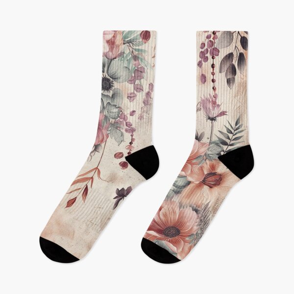 Item preview, Vintage Boho Florals 13 designed and sold by J Marielle Designs.