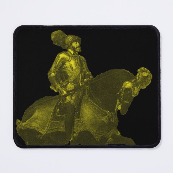 Item preview, Copy of Copy of Titian / Equestrian Portrait of Charles V / Emperor Charles V on Horseback / Charles V at Mühlberg / Black and Yellow designed and sold by pelagio.