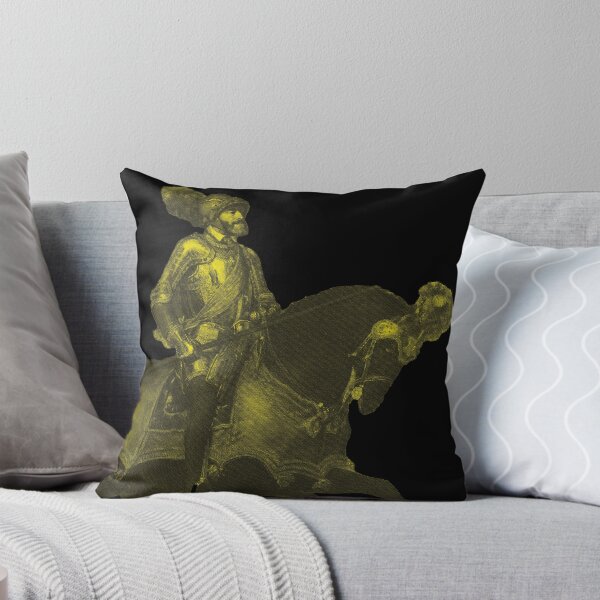 Item preview, Copy of Copy of Titian / Equestrian Portrait of Charles V / Emperor Charles V on Horseback / Charles V at Mühlberg / Black and Yellow designed and sold by pelagio.