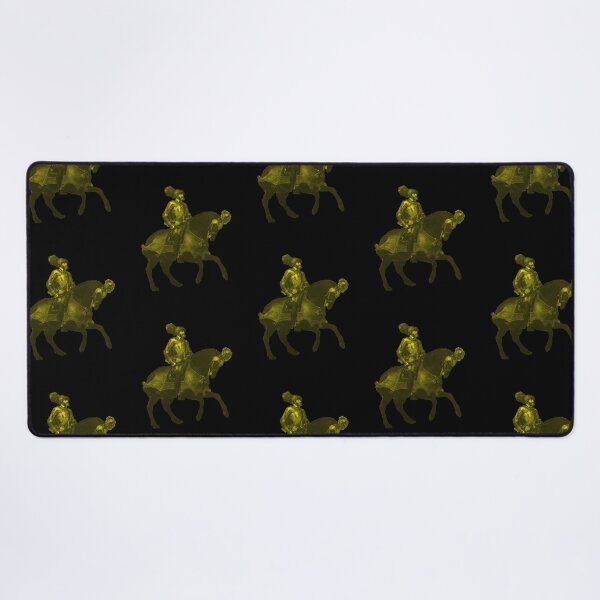 Item preview, Copy of Copy of Titian / Equestrian Portrait of Charles V / Emperor Charles V on Horseback / Charles V at Mühlberg / Black and Yellow designed and sold by pelagio.