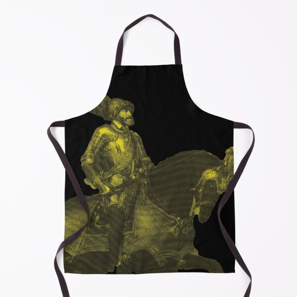 Item preview, Copy of Copy of Titian / Equestrian Portrait of Charles V / Emperor Charles V on Horseback / Charles V at Mühlberg / Black and Yellow designed and sold by pelagio.
