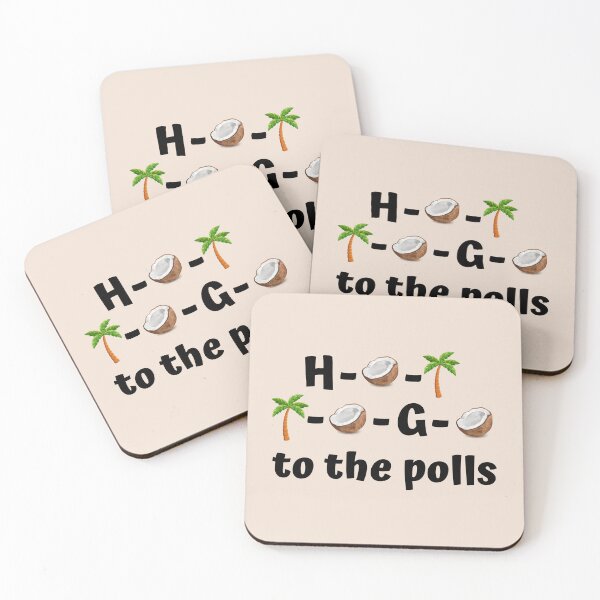 Item preview, Kamala "Hot To Go" to the Polls designed and sold by Caring Hearts.