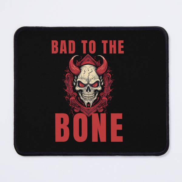 Item preview, Bad to the bone skull Halloween design designed and sold by La Loca.