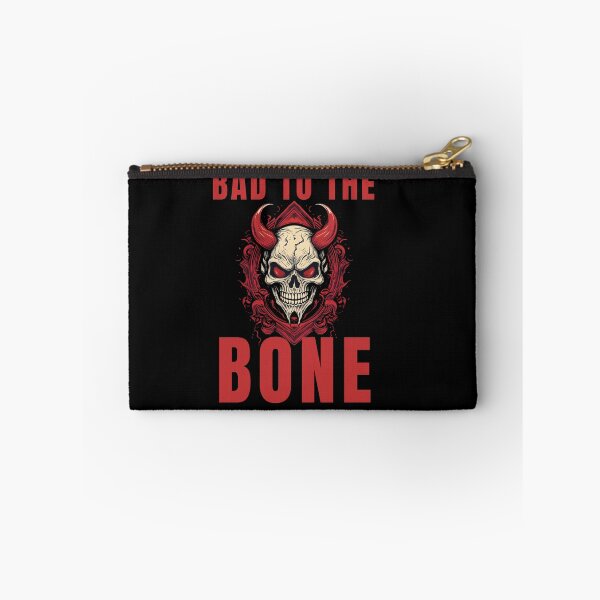 Item preview, Bad to the bone skull Halloween design designed and sold by La Loca.