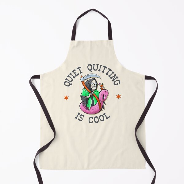 Item preview, Quiet Quitting Is Cool - American Traditional Flash Tattoo Style designed and sold by Picket Club.