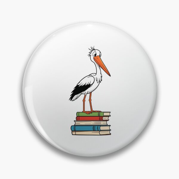 Item preview, Stork And Books designed and sold by TheAnimalZ00.