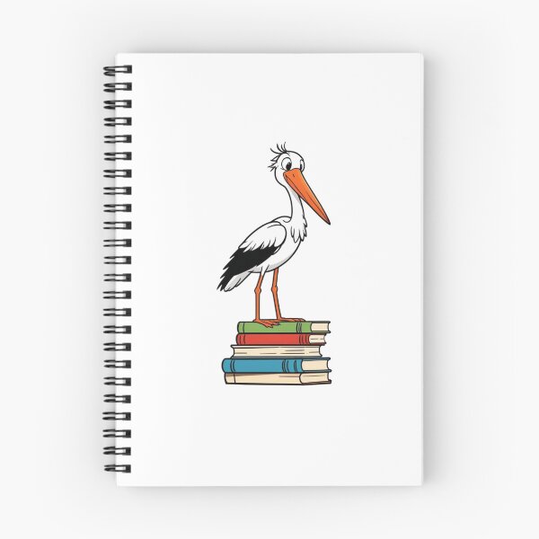 Item preview, Stork And Books designed and sold by TheAnimalZ00.