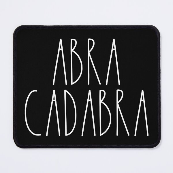 Item preview, Abra Cadabra White Rae Dunn Inspired Farmhouse Decor designed and sold by FineElephant.