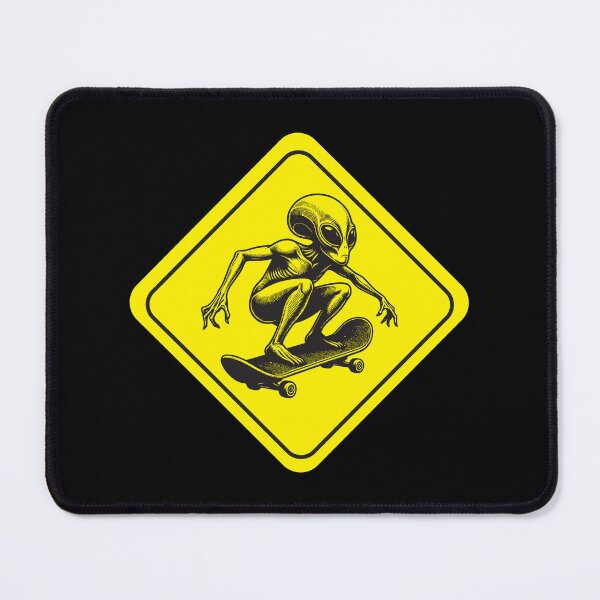 Item preview, Alien Skater Road Panel designed and sold by roswellboutique.