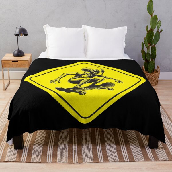 Item preview, Alien Skater Road Panel designed and sold by roswellboutique.