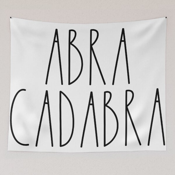 Item preview, Abra Cadabra Rae Dunn Inspired Farmhouse Decor designed and sold by FineElephant.