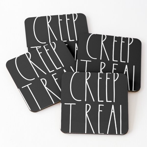 Item preview, Creep It Real White Rae Dunn Inspired Farmhouse Decor designed and sold by FineElephant.