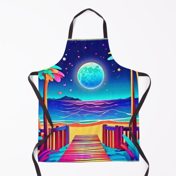 Item preview, Moonlit Beach Colors designed and sold by Health And Fitness Posts e-Store.