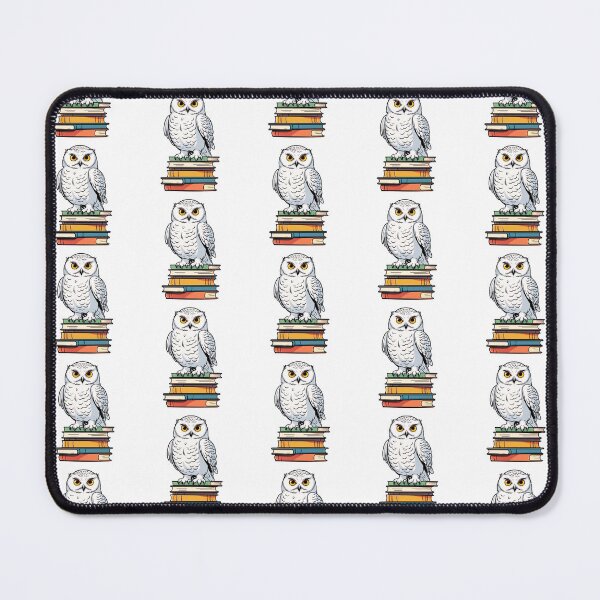 Item preview, Snowy Owl And Books designed and sold by TheAnimalZ00.