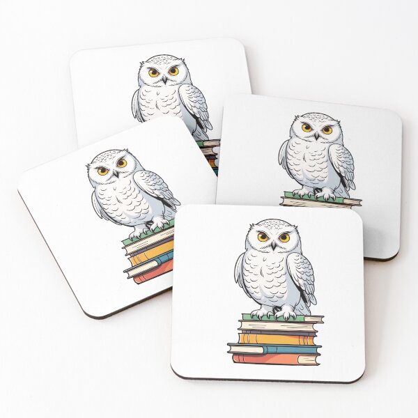 Item preview, Snowy Owl And Books designed and sold by TheAnimalZ00.