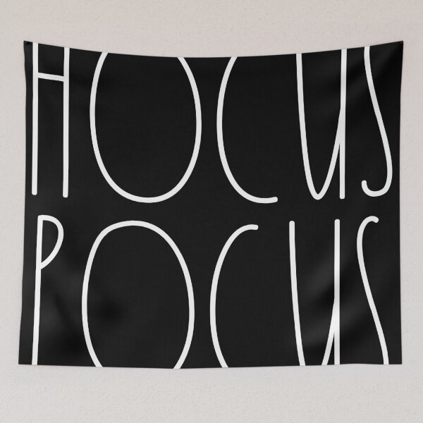 Item preview, Hocus Pocus White Rae Dunn Inspired Farmhouse Decor designed and sold by FineElephant.