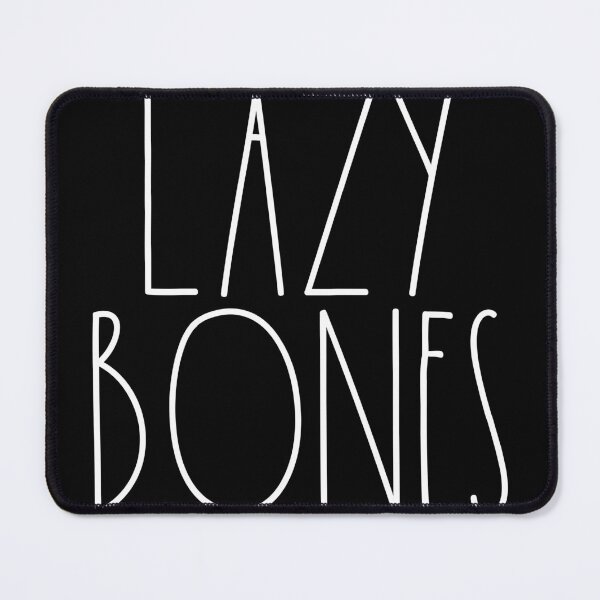 Item preview, Lazy Bones White Rae Dunn Inspired Farmhouse Decor designed and sold by FineElephant.