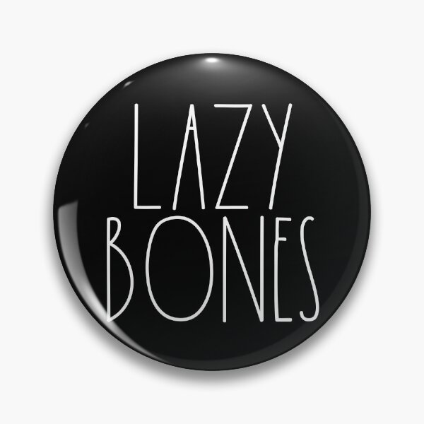Item preview, Lazy Bones White Rae Dunn Inspired Farmhouse Decor designed and sold by FineElephant.