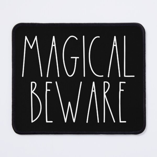 Item preview, Magical Beware White Rae Dunn Inspired Farmhouse Decor designed and sold by FineElephant.