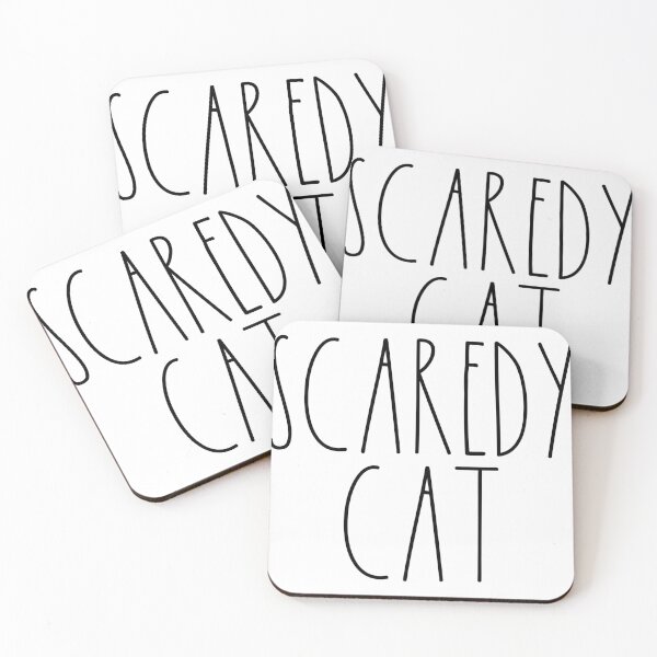 Item preview, Scaredy Cat Rae Dunn Inspired Farmhouse Decor designed and sold by FineElephant.