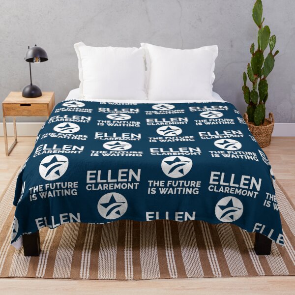 Item preview, Red, White and Royal Blue Ellen Claremont Poster designed and sold by baranskini.