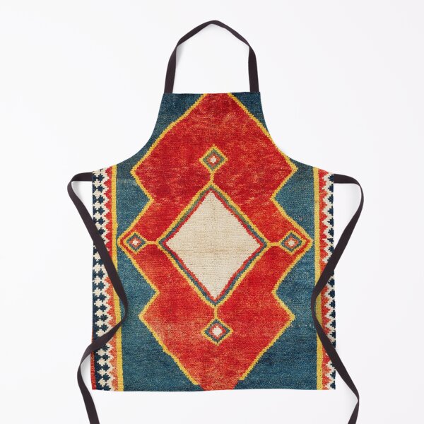 Item preview, Qashqa’i Gabbeh Fars Southwest Persian Rug Print designed and sold by Vicky Brago-Mitchell®.