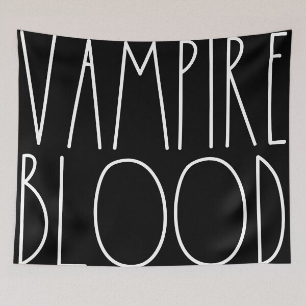 Item preview, Vampire Blood White Rae Dunn Inspired Farmhouse Decor designed and sold by FineElephant.