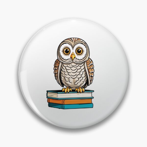 Item preview, Barred Owl And Books designed and sold by TheAnimalZ00.