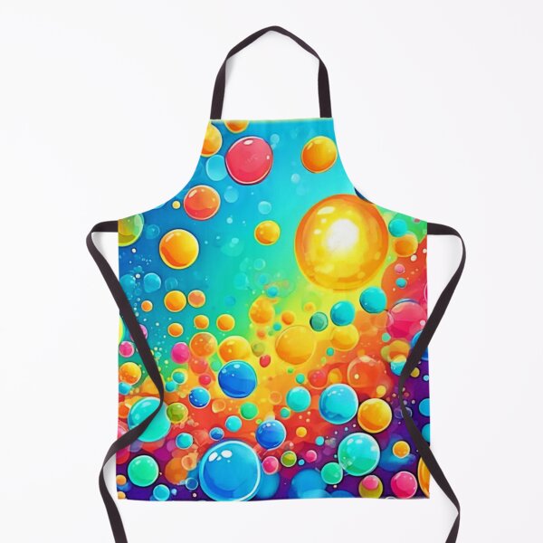 Item preview, Colorful Bubbles Floating Art designed and sold by Health And Fitness Posts e-Store.