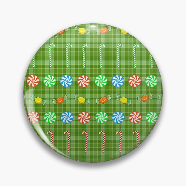 Item preview, Green Merry Christmas Candy Canes designed and sold by Sartoris Art.