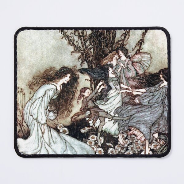 Item preview, Dancing Fairies - Peter Pan at Kensington Gardens - Arthur Rackham designed and sold by forgottenbeauty.