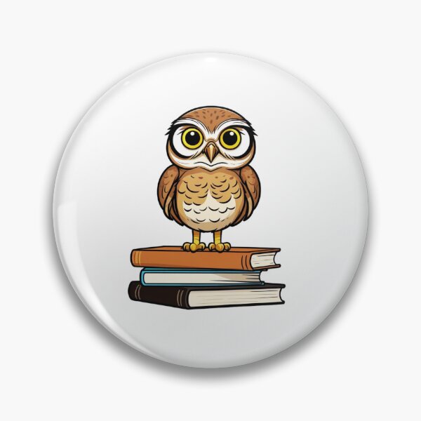 Item preview, Burrowing Owl And Books designed and sold by TheAnimalZ00.