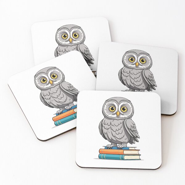 Item preview, Great Grey Owl And Books designed and sold by TheAnimalZ00.