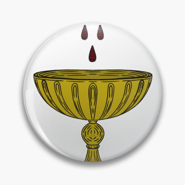 Item preview, Medieval Style, Traditional Tattoo, Crying Eye and Chalice - Sticker  designed and sold by BeanieWeanie69.