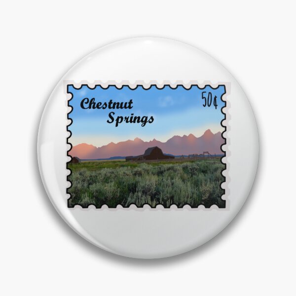 Item preview, Chestnut Springs Stamp designed and sold by LaurensBooks.