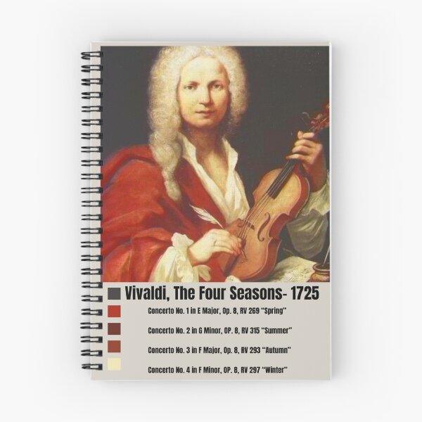 Artikelvorschau, Vivaldi Die vier Jahreszeiten Albumcover entworfen und verkauft von Muse-Designs.