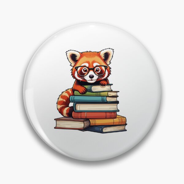 Item preview, Red Panda And Books designed and sold by TheAnimalZ00.