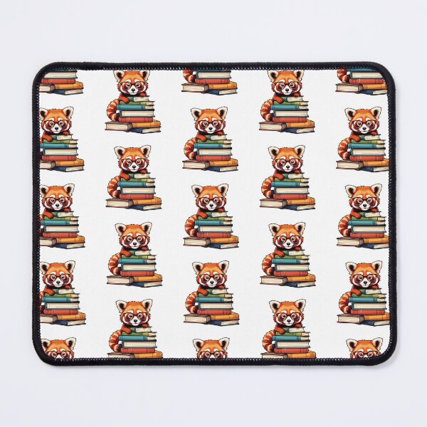 Item preview, Red Panda And Books designed and sold by TheAnimalZ00.