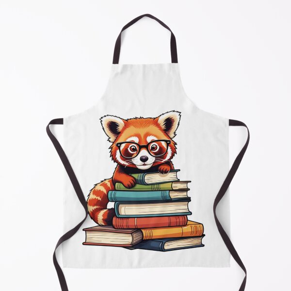 Item preview, Red Panda And Books designed and sold by TheAnimalZ00.
